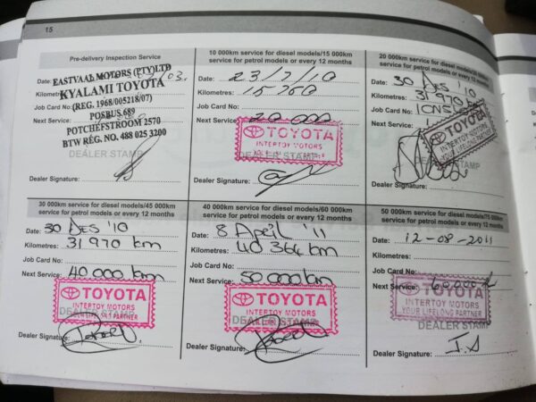 2010 toyota fortuner 3.0d4d